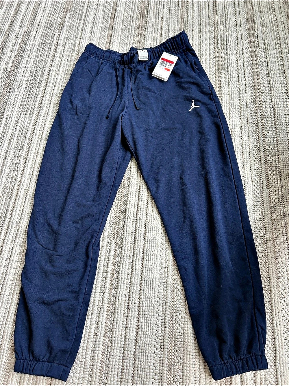 Jordan Sport Crossover Dri-FIT Fleece Pants Blue Boys Large